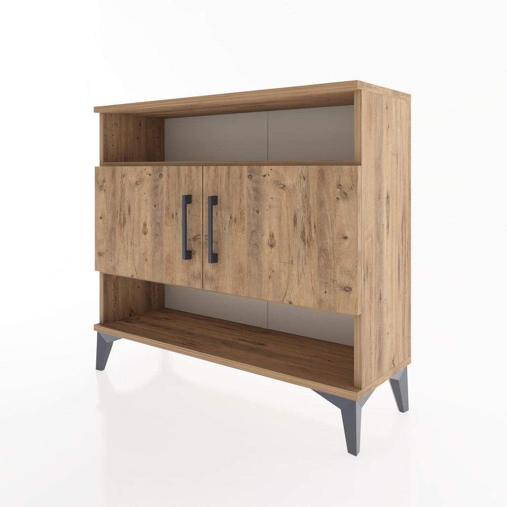 Woodntry Modüler Şifonyer Çekmece ve Kapaklı V3 88x30x68 cm Aytaşı - Woodntry