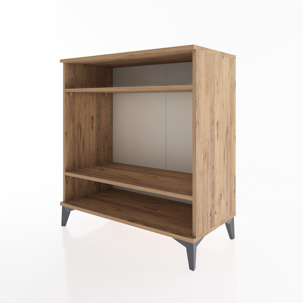 Woodntry Modüler Şifonyer Çam 88x44x84 cm Raflı R122-3