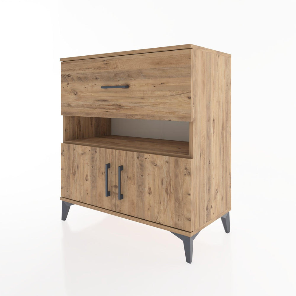 Woodntry Modüler Şifonyer Çam 88x44x84 cm Fonksiyonel F108-3