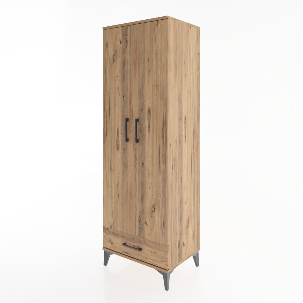 Woodntry Modular Cabinet Pine 60x44x170 cm with Doors and Drawers KC8-3