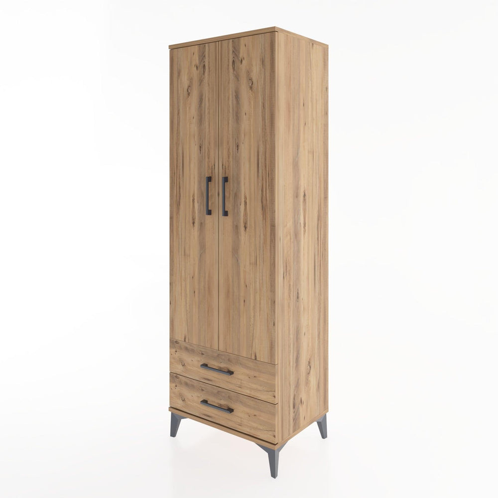 Woodntry Modular Cabinet Pine 60x44x170 cm with Doors and Drawers KC29-3