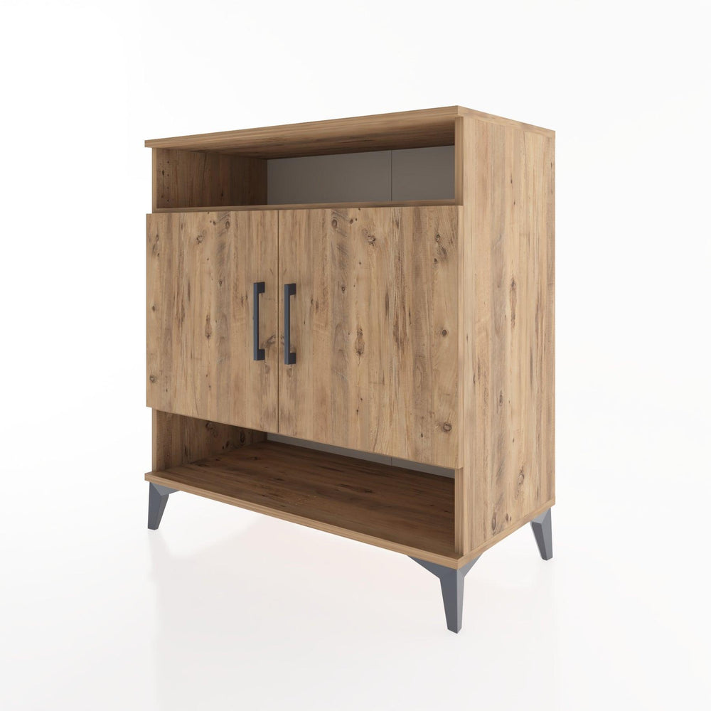 Woodntry Modular Dresser Pine 88x44x84 cm with Cover and Shelf KR68-3