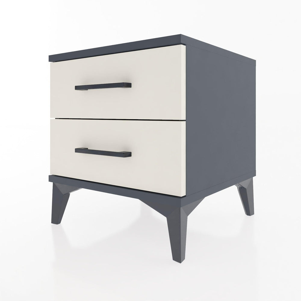 Woodntry Modular Nightstand Anthracite 44x44x36 cm Drawer C2-2