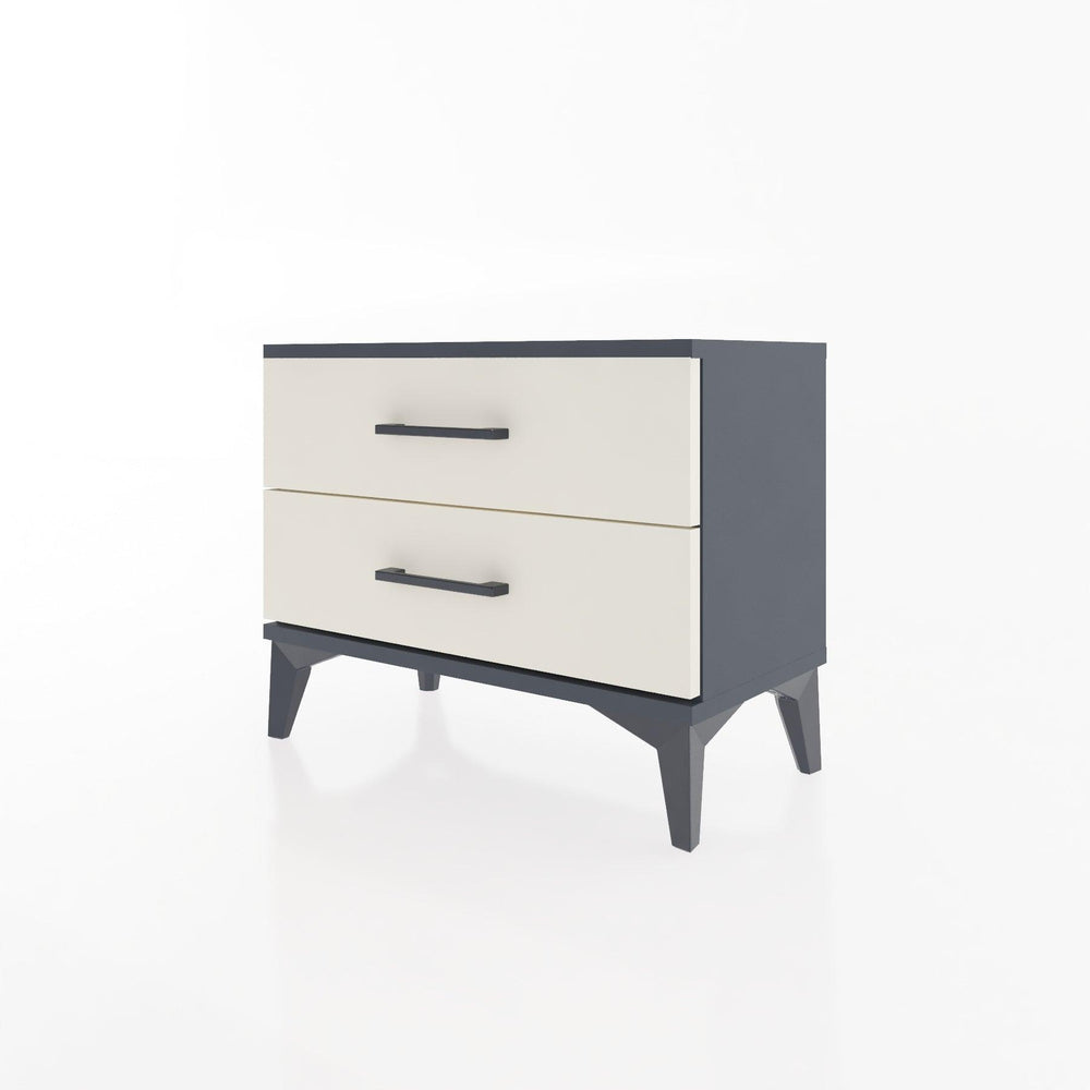 Woodntry Modular Nightstand Anthracite 60x30x36 cm Drawer C2-2