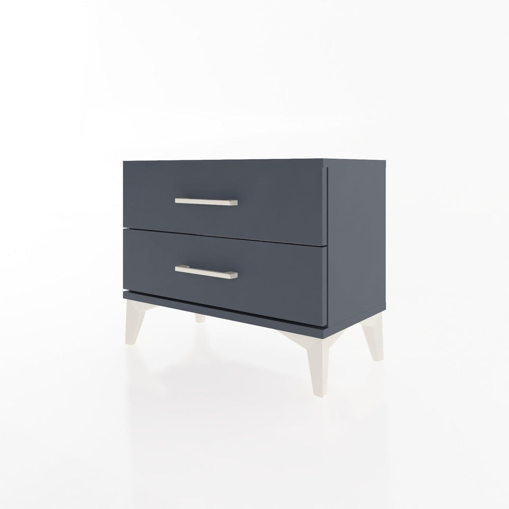 Woodntry Modular Nightstand Anthracite 60x30x36 cm Drawer C2-2