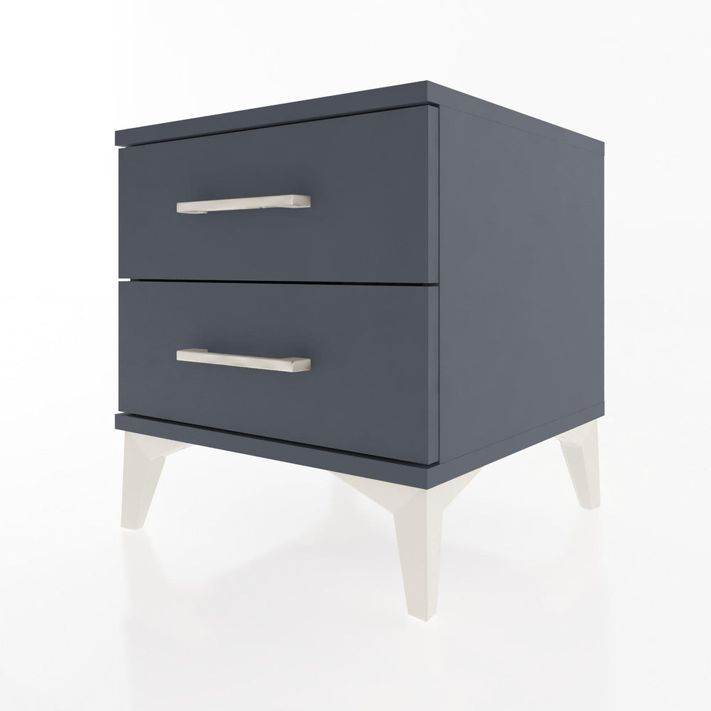 Woodntry Modular Nightstand Anthracite 44x44x36 cm Drawer C2-2