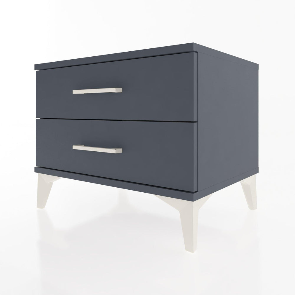 Woodntry Modüler Komodin Antrasit 60x44x68 cm Çekmeceli C2-2