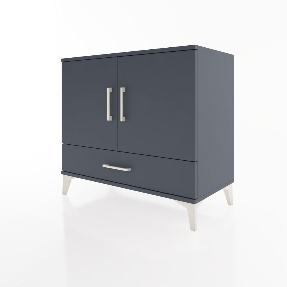 Woodntry Modular Dresser Anthracite 88x44x68 cm with Cover and Drawer KC2-2