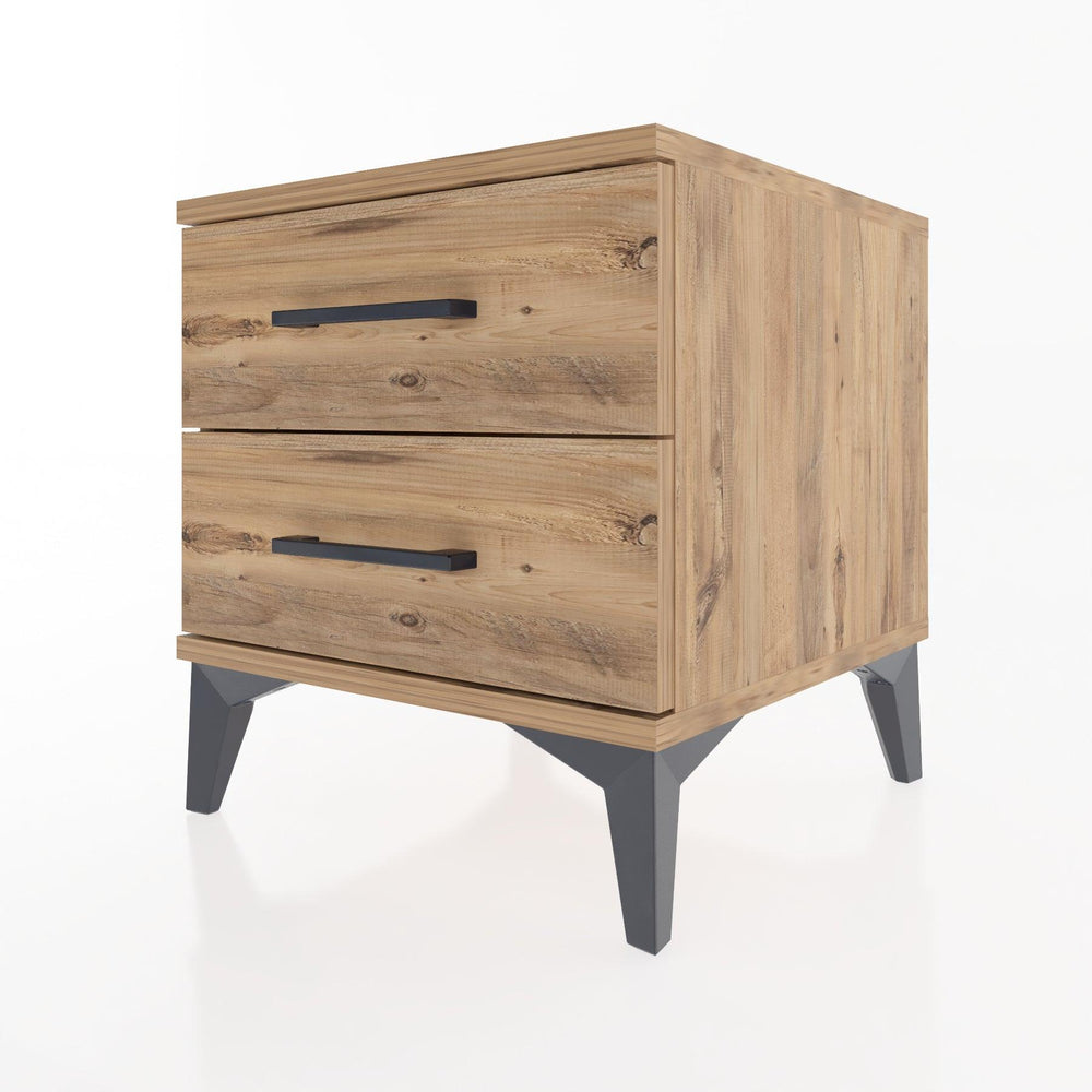 Woodntry Modular Nightstand Pine 44x44x36 cm Drawer C2-3