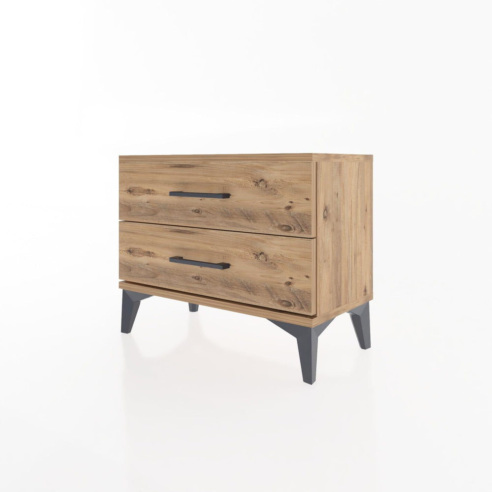 Woodntry Modular Nightstand Pine 60x30x36 cm Drawer C2-3