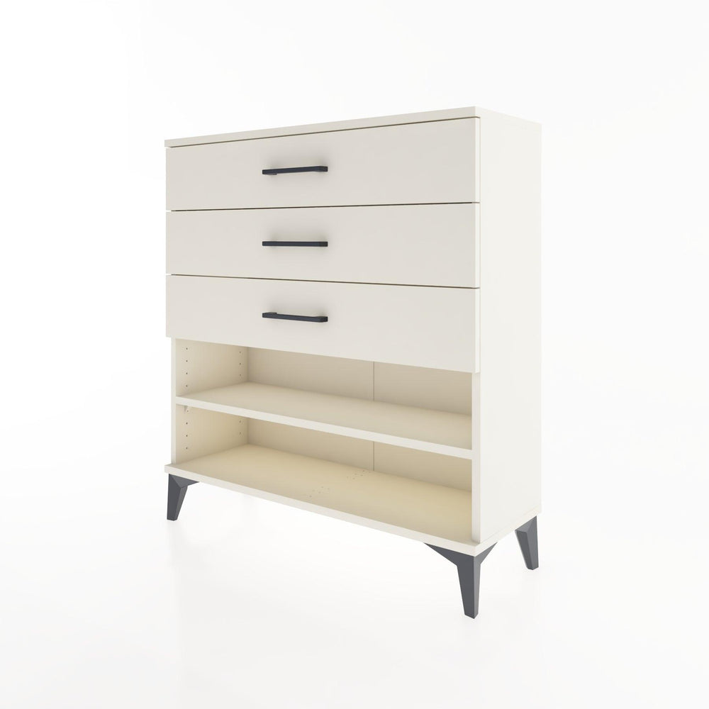 Woodntry Modular Dresser Moonstone 88x30x84 cm with Drawers and Shelves CR3-1 