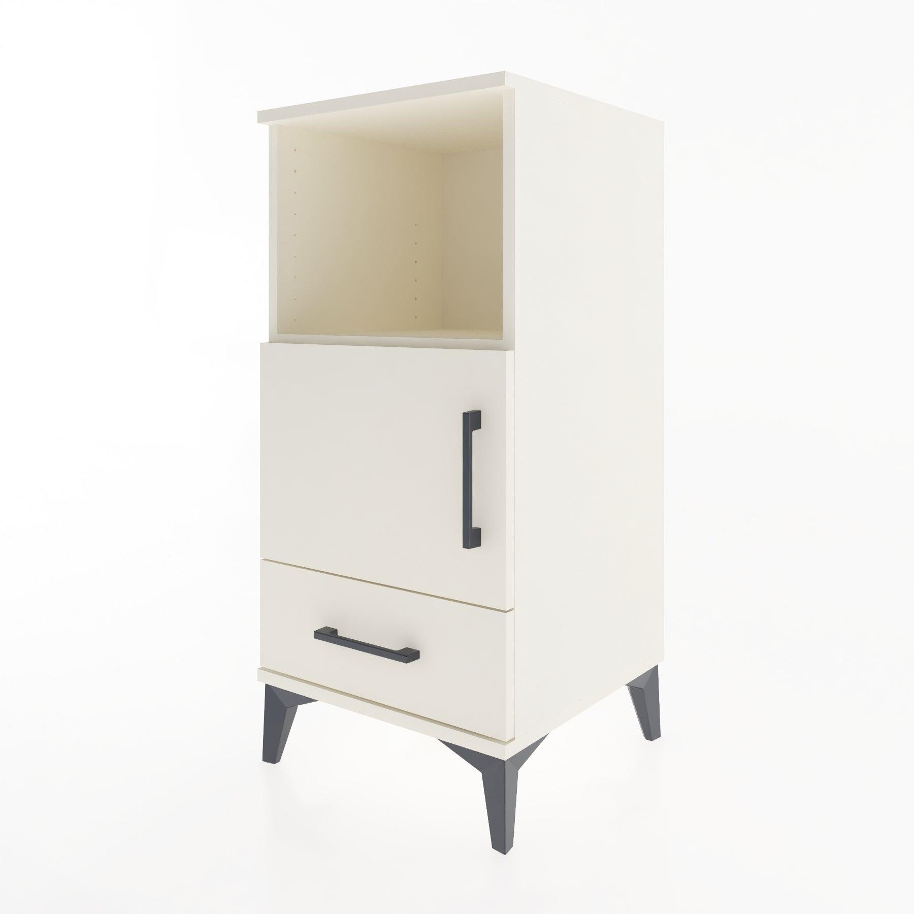 Woodntry Modular Nightstand Moonstone 44x44x84 cm Functional F47-1