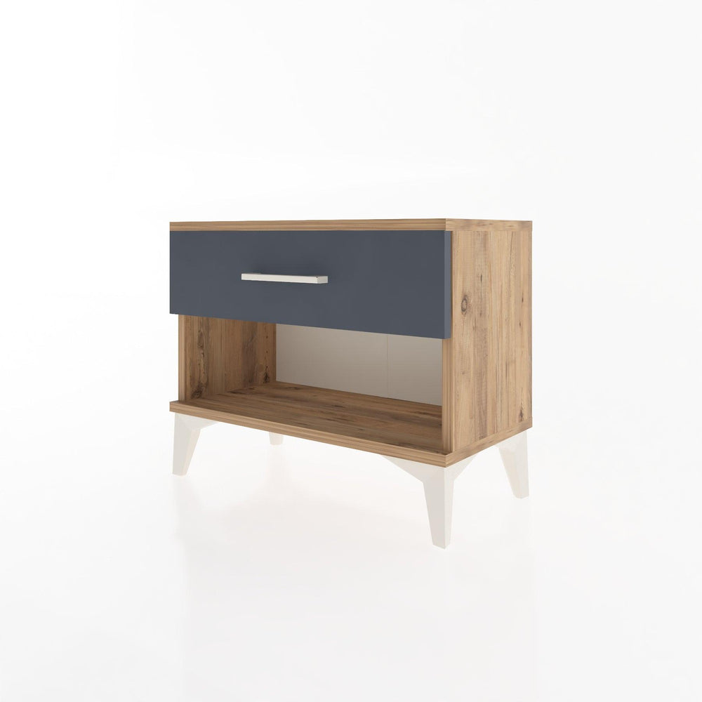 Woodntry Modüler Komodin Çam 60x30x36 cm Çekmeceli ve Raflı CR3-3