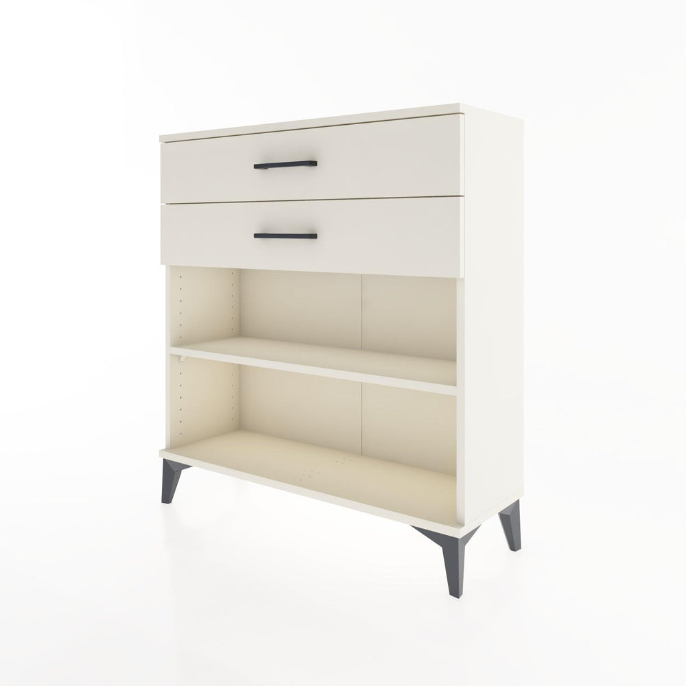 Woodntry Modular Dresser Moonstone 88x30x84 cm with Drawers and Shelves CR4-1