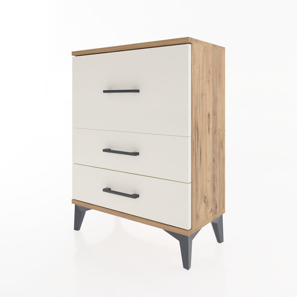 Woodntry Modular Nightstand Pine 60x30x68 cm Drawer C4-3
