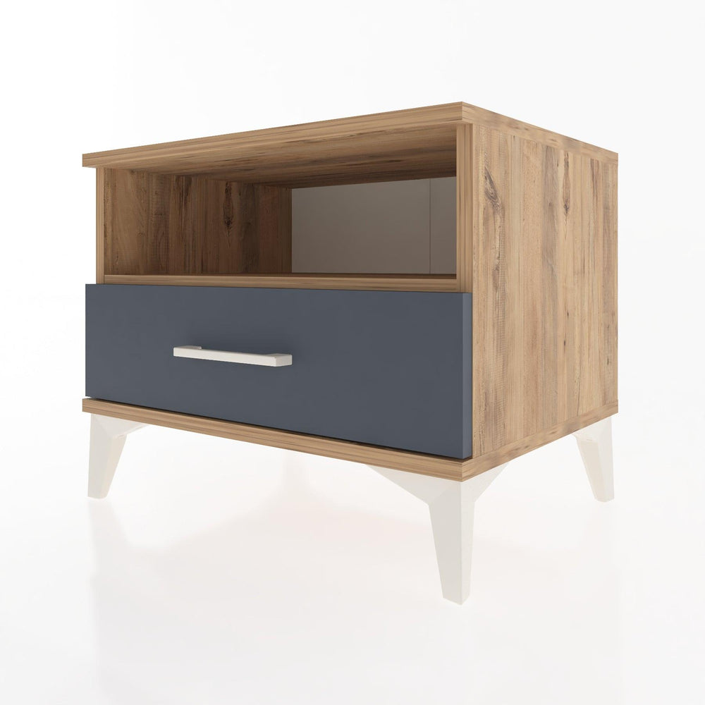 Woodntry Modüler Komodin Çam 60x44x68 cm Çekmeceli ve Raflı CR4-3