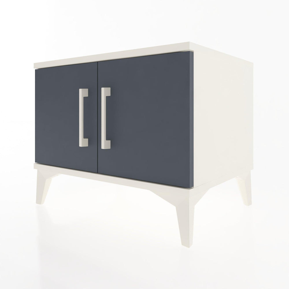 Woodntry Modular Nightstand Moonstone 60x44x68 cm with Lid K5-1