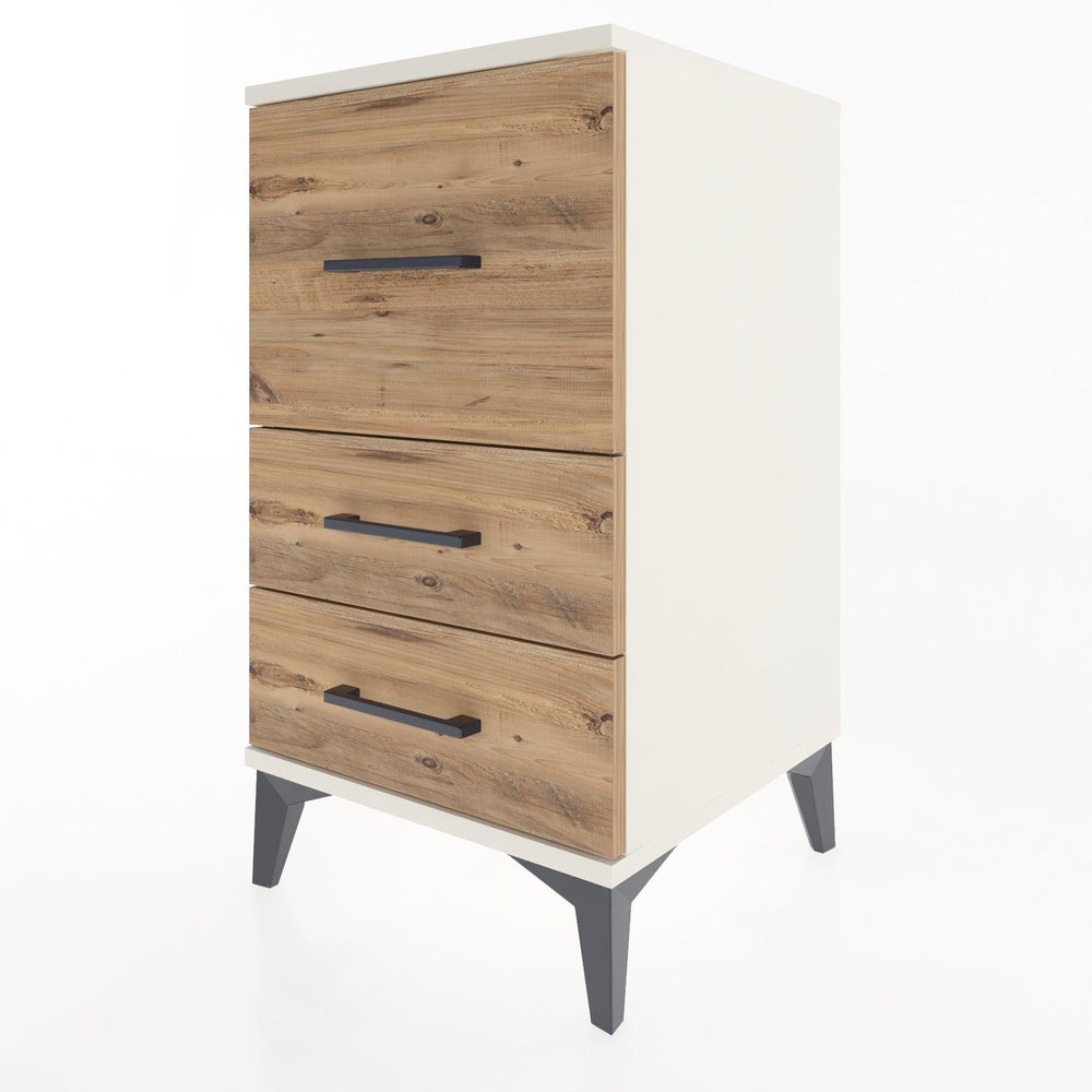 Woodntry Modular Nightstand Moonstone 44x44x68 cm Drawer C5-1