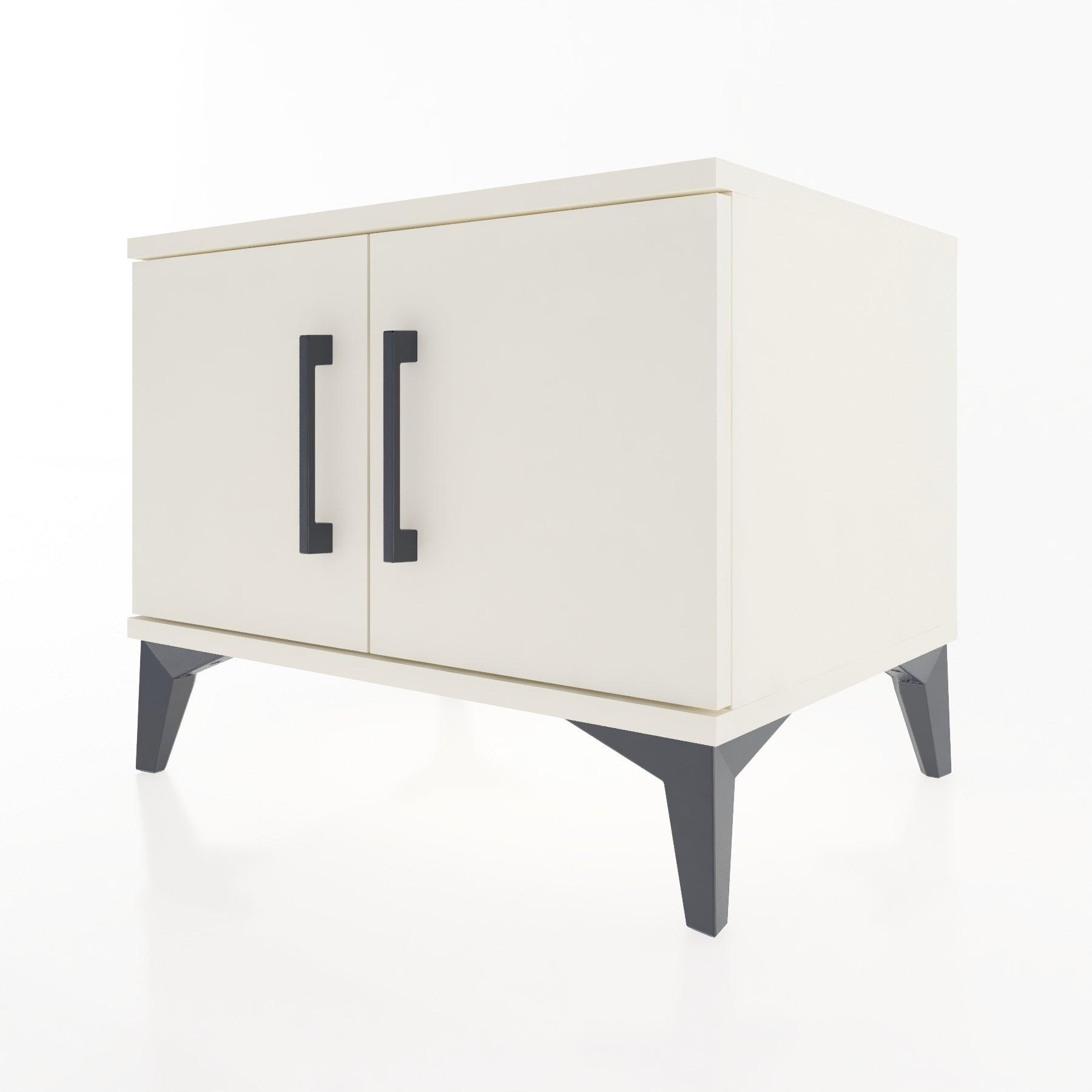 Woodntry Modular Nightstand Moonstone 60x44x68 cm with Lid K5-1