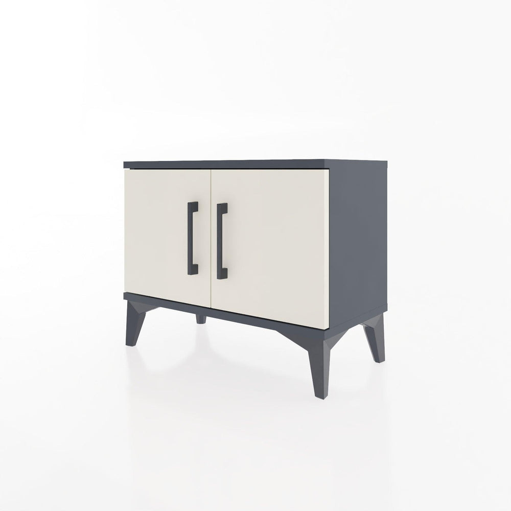 Woodntry Modular Nightstand Anthracite 60x30x36 cm with Lid K5-2