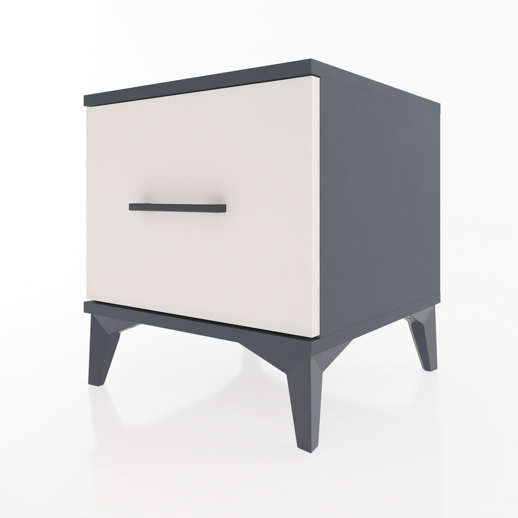 Woodntry Modular Nightstand Anthracite 44x44x36 cm Drawer C5-2