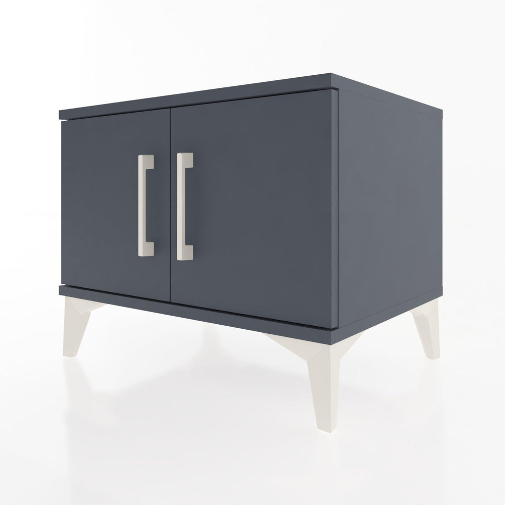 Woodntry Modular Nightstand Anthracite 60x44x68 cm Lidded K5-2