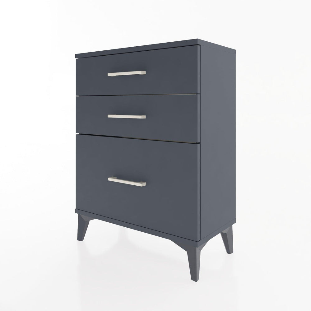 Woodntry Modular Nightstand Anthracite 60x30x68 cm Drawer C5-2