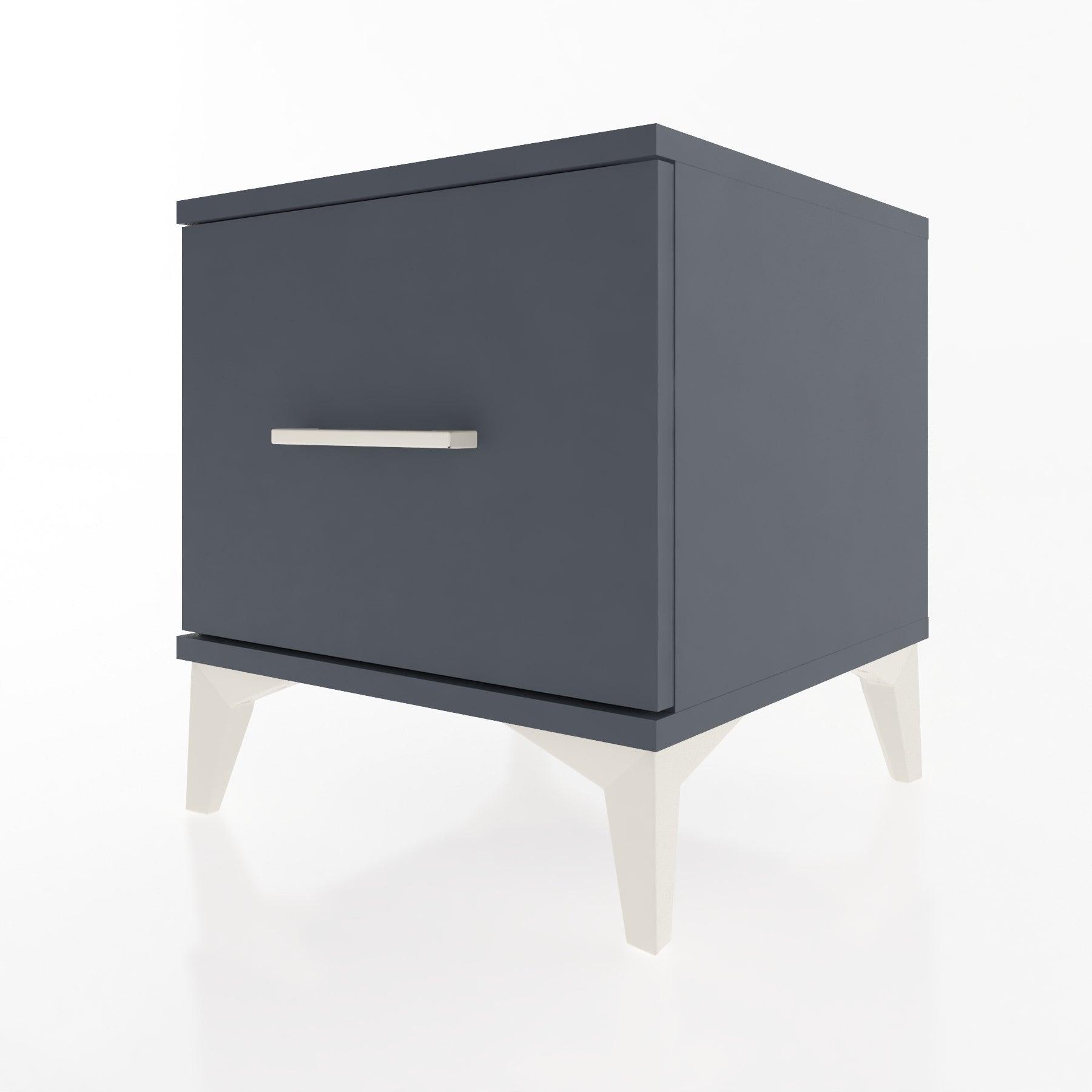 Woodntry Modular Nightstand Anthracite 44x44x36 cm Drawer C5-2