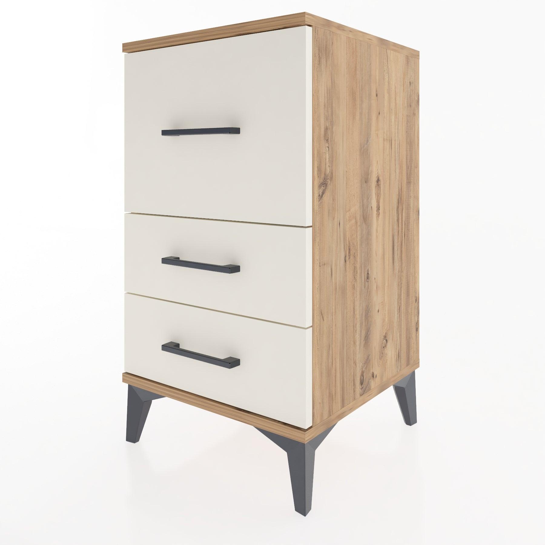 Woodntry Modular Nightstand Pine 44x44x68 cm Drawer C5-3