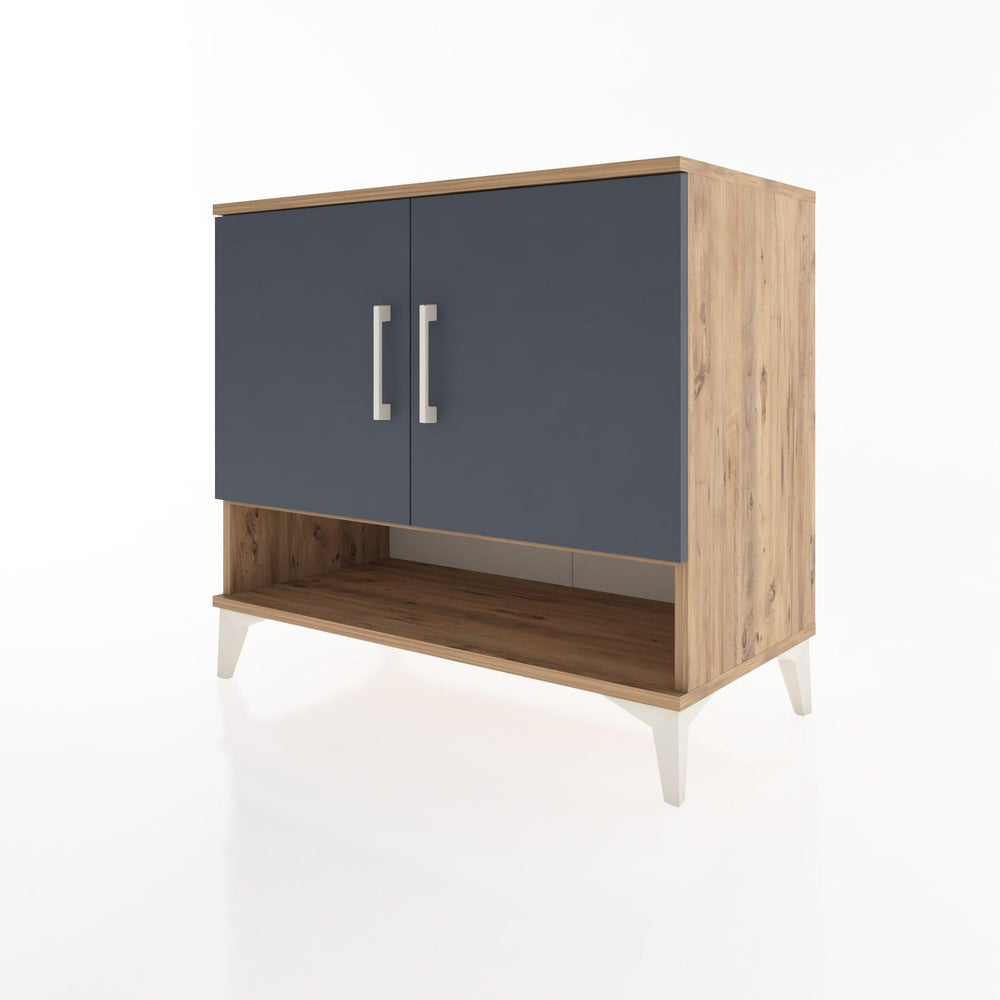 Woodntry Modüler Şifonyer Çam 88x44x68 cm Kapaklı ve Raflı KR5-3