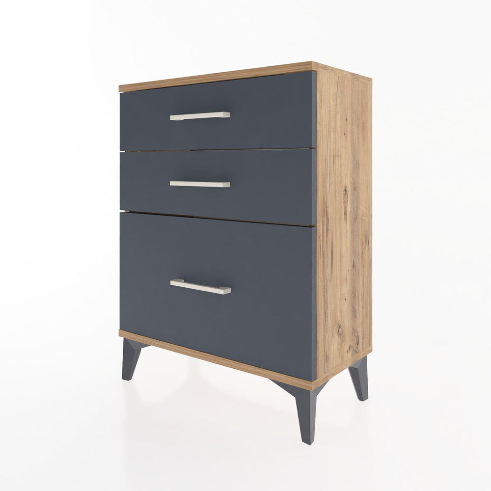 Woodntry Modular Nightstand Pine 60x30x68 cm Drawer C5-3