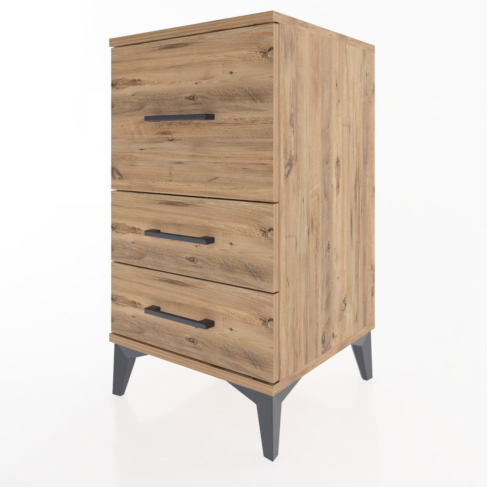 Woodntry Modular Nightstand Pine 44x44x68 cm Drawer C5-3