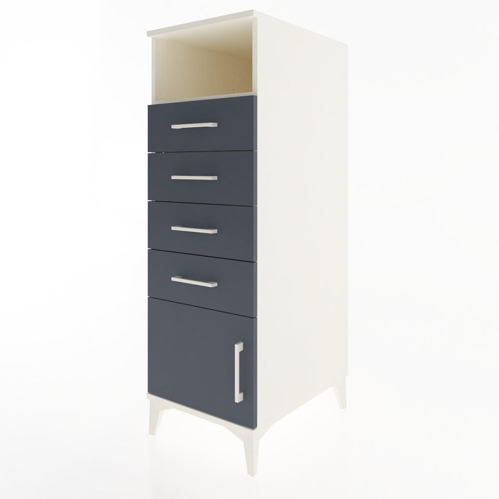 Woodntry Modular Cabinet Moonstone 44x30x122 cm Functional F56-1