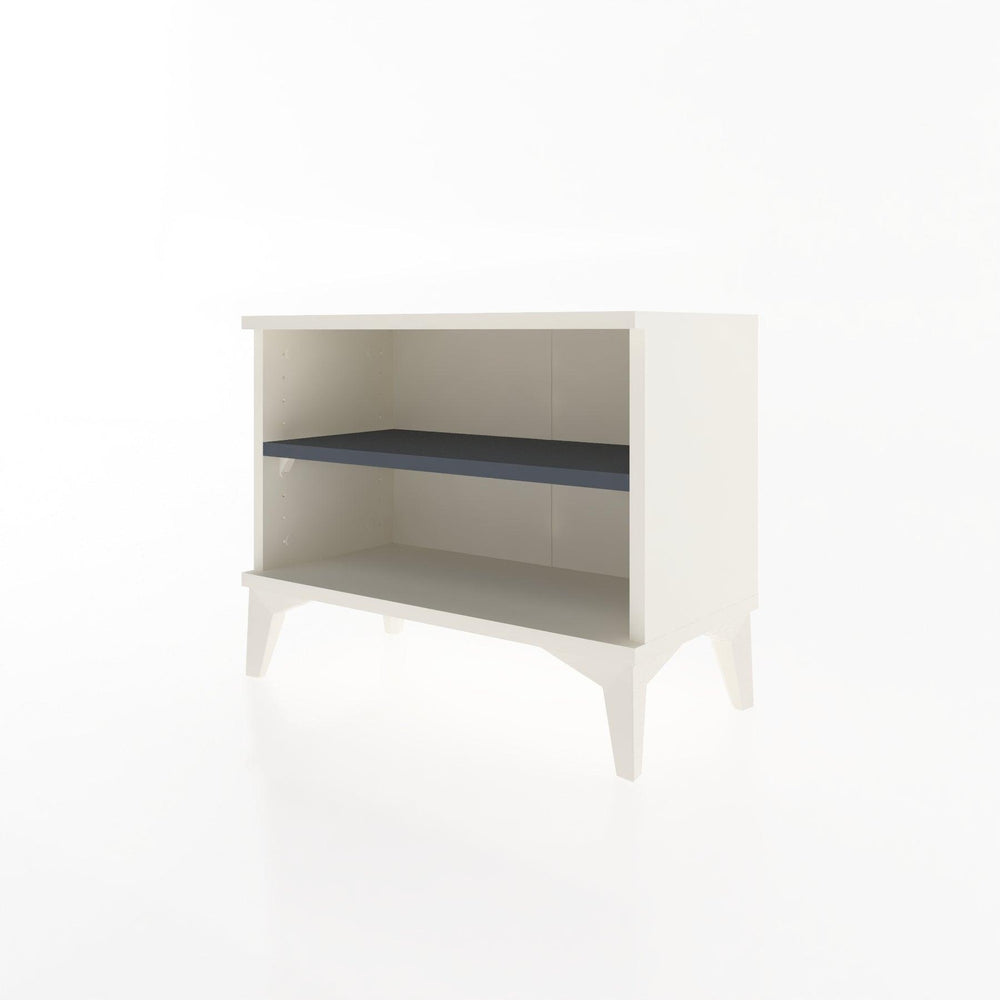 Woodntry Modular Nightstand Moonstone 60x30x36 cm with Shelf R6-1