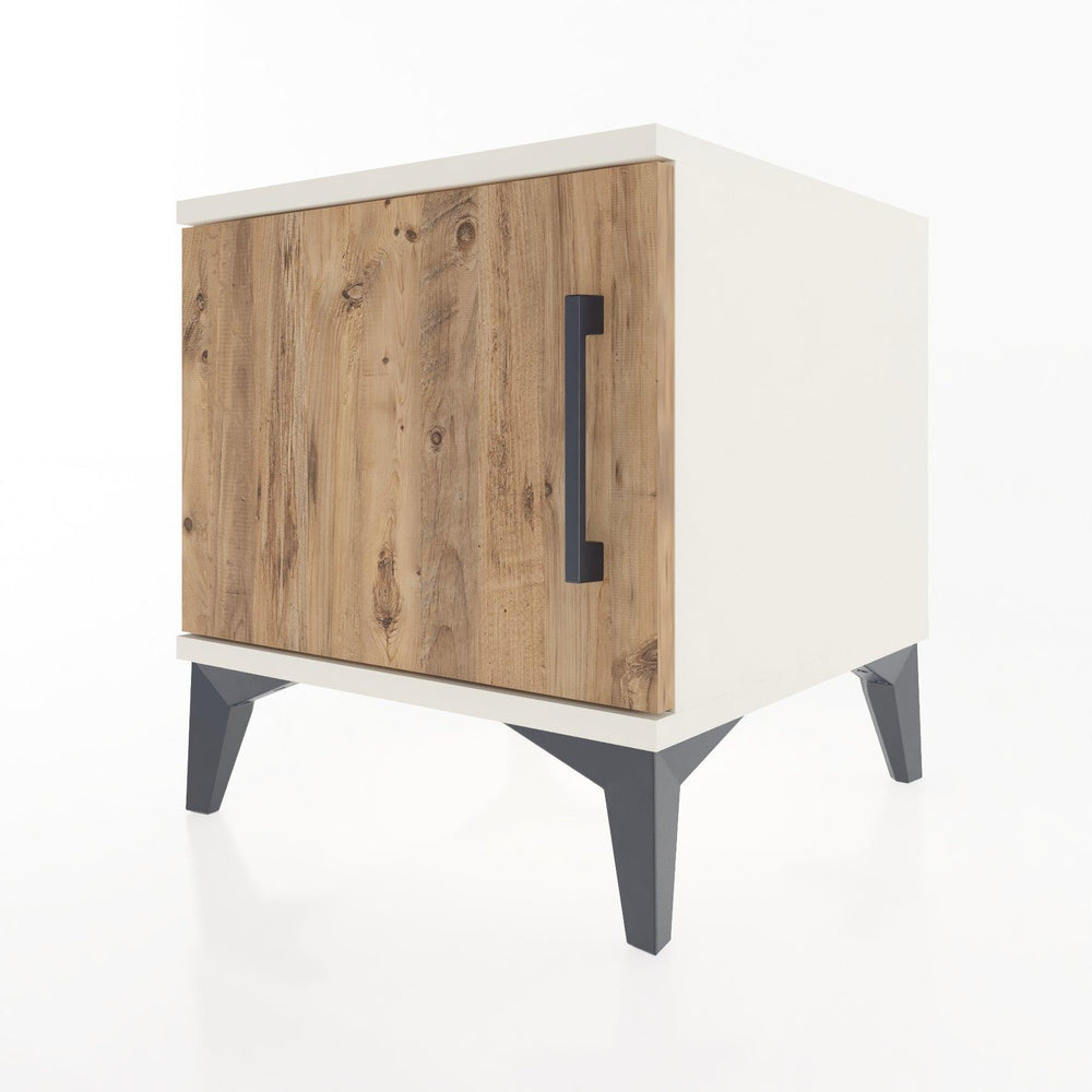 Woodntry Modular Nightstand Moonstone 44x44x36 cm With Lid K6-1