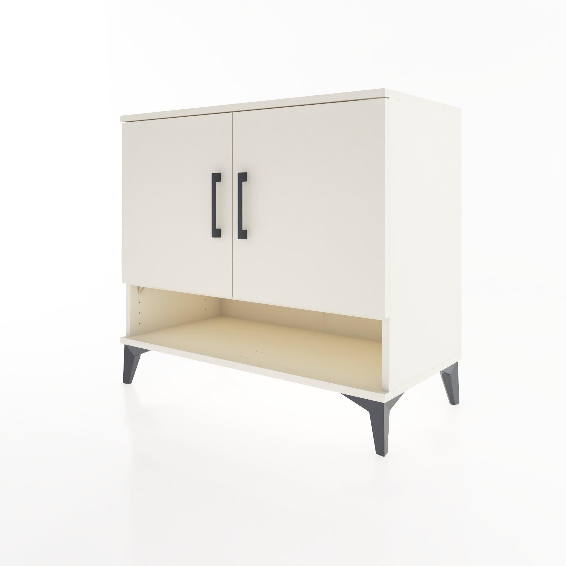 Woodntry Modüler Şifonyer Aytaşı 88x44x68 cm Kapaklı ve Raflı KR6-1