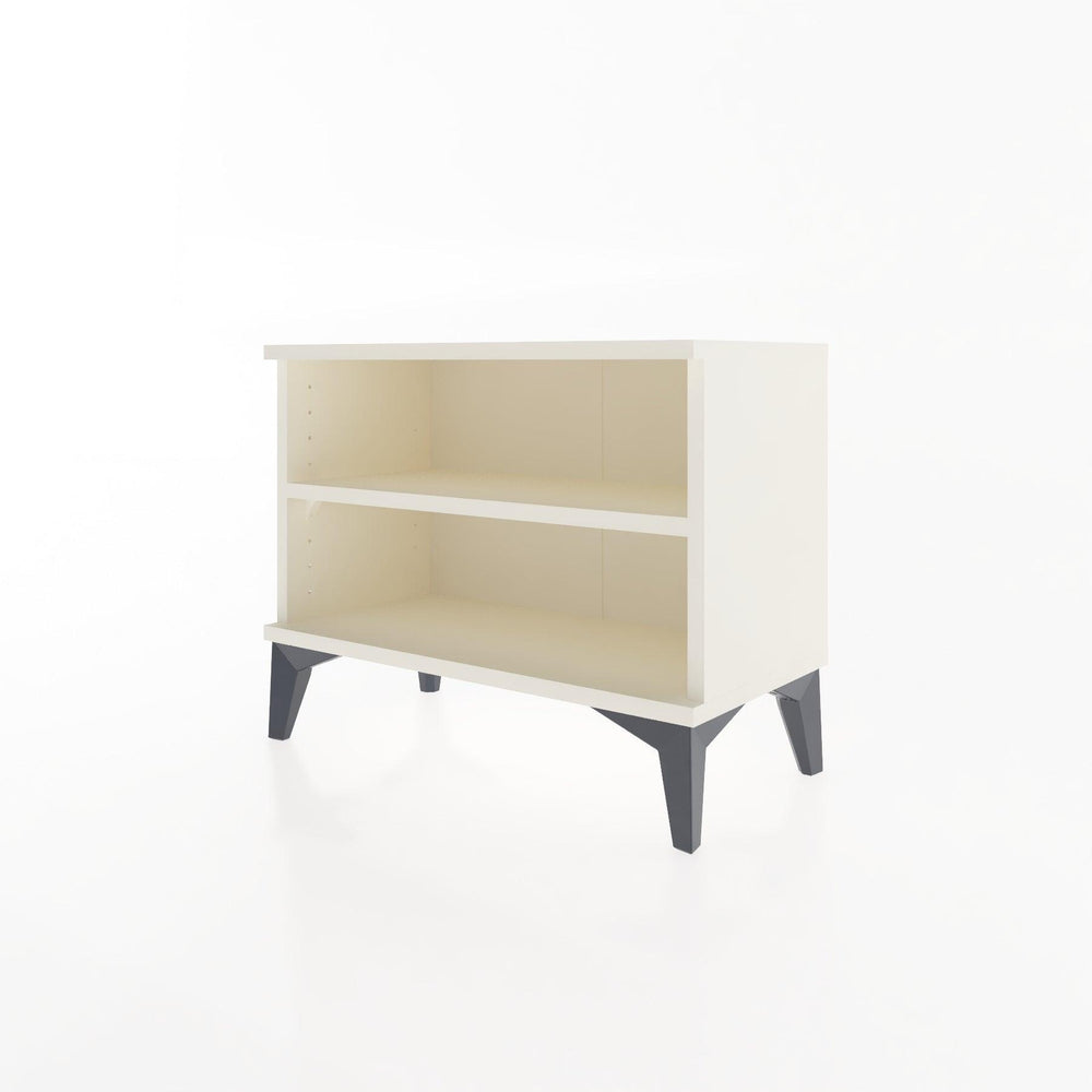Woodntry Modular Nightstand Moonstone 60x30x36 cm with Shelf R6-1