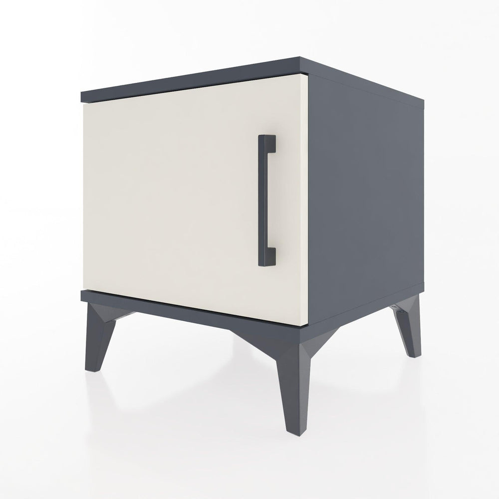 Woodntry Modular Nightstand Anthracite 44x44x36 cm Lidded K6-2