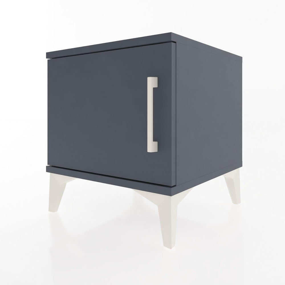 Woodntry Modular Nightstand Anthracite 44x44x36 cm Lidded K6-2