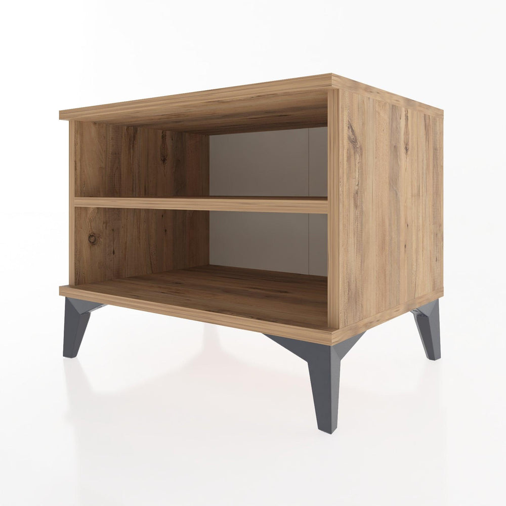 Woodntry Modular Nightstand Pine 60x44x68 cm with Shelf R6-3