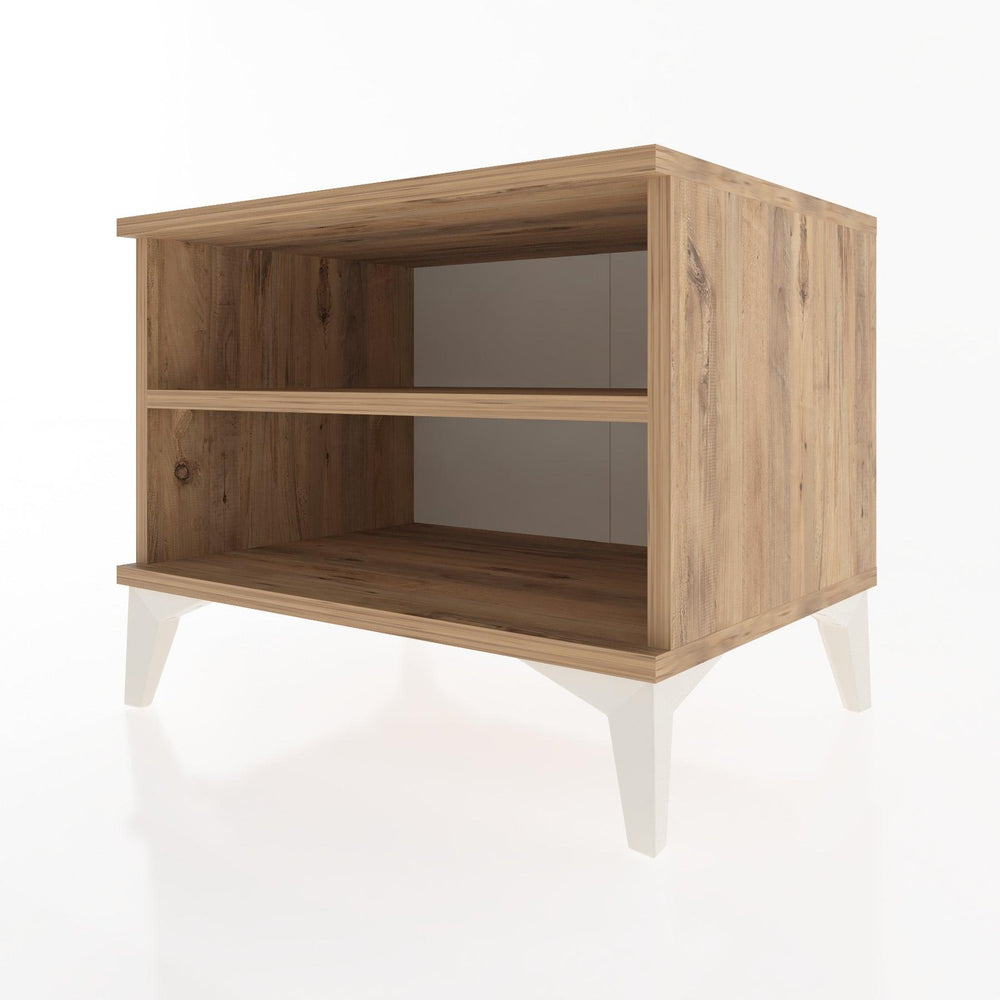 Woodntry Modular Nightstand Pine 60x44x68 cm with Shelf R6-3