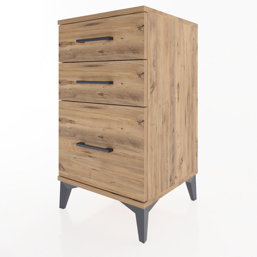 Woodntry Modular Nightstand Pine 44x44x68 cm Drawer C6-3