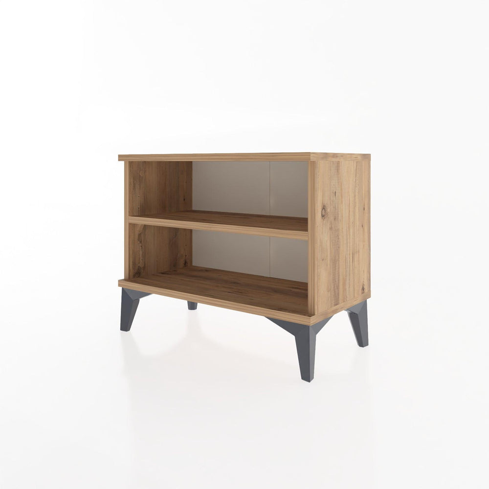 Woodntry Modular Nightstand Pine 60x30x36 cm with Shelf R6-3