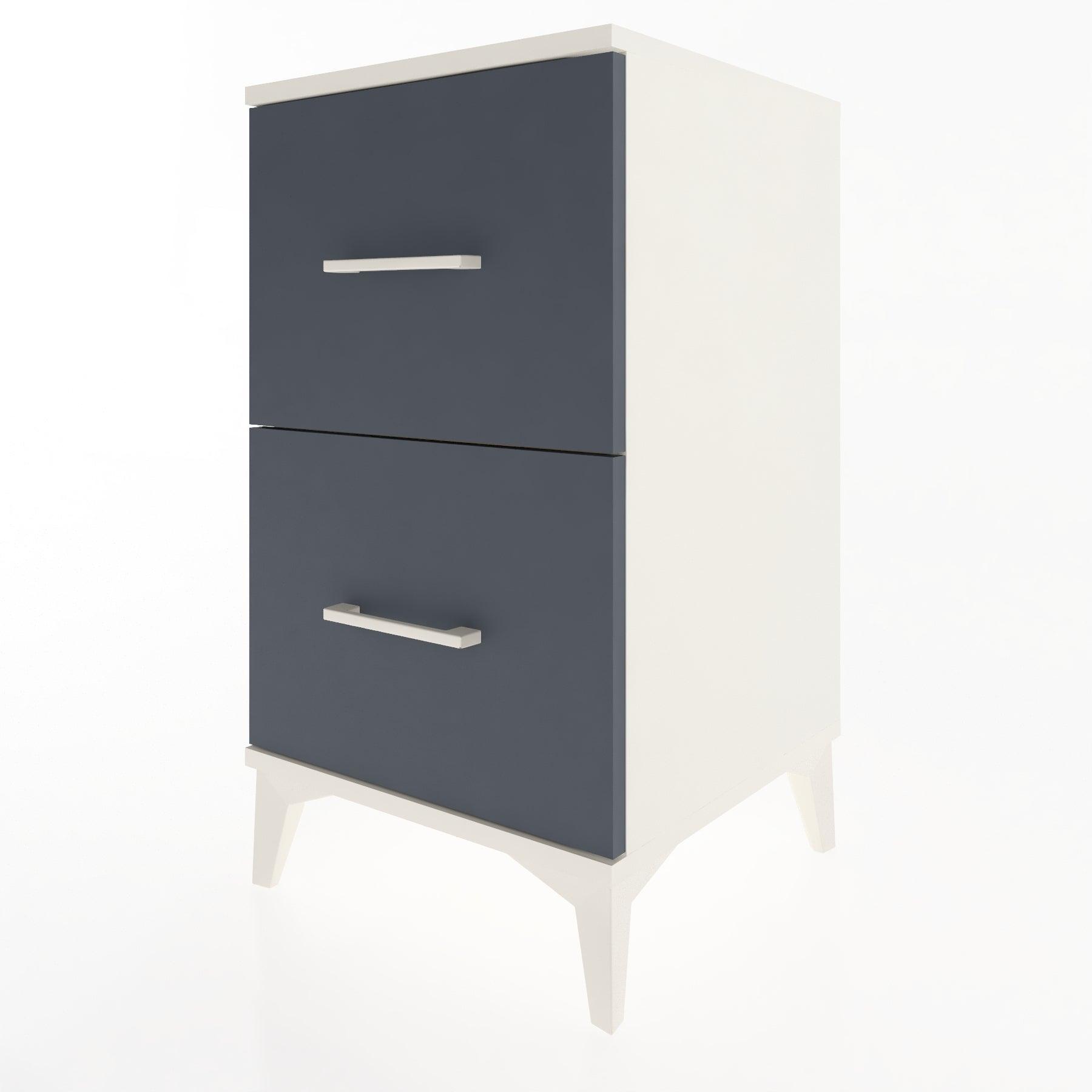 Woodntry Modular Nightstand Moonstone 44x44x68 cm Drawer C7-1
