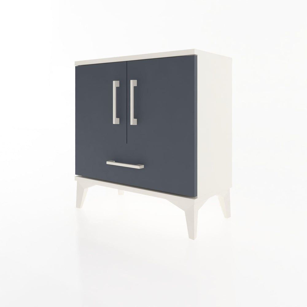 Woodntry Modular Nightstand Moonstone 60x30x52 cm with Cover and Drawer KC7-1