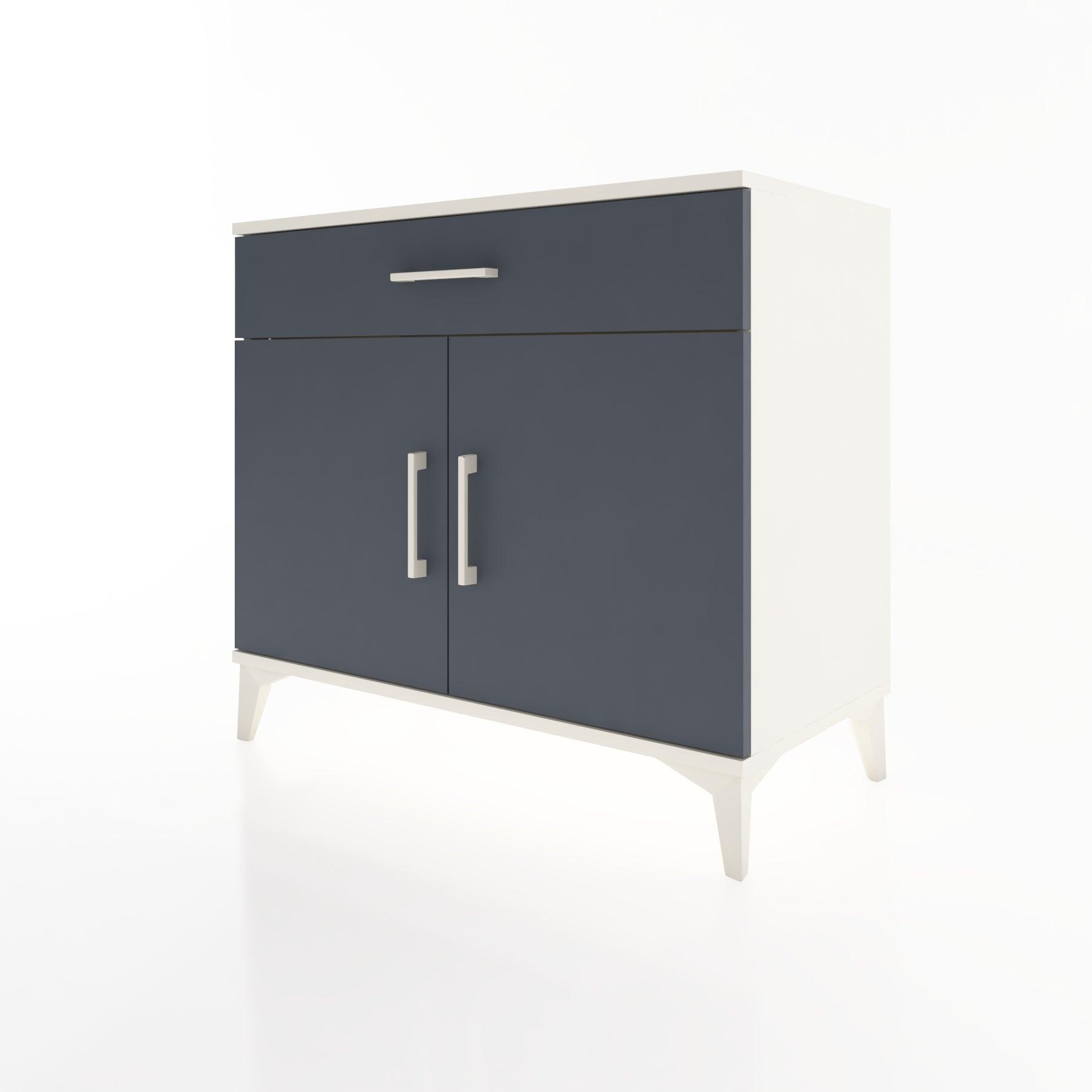 Woodntry Modüler Şifonyer Aytaşı 88x44x68 cm Kapaklı ve Çekmeceli KC7-1