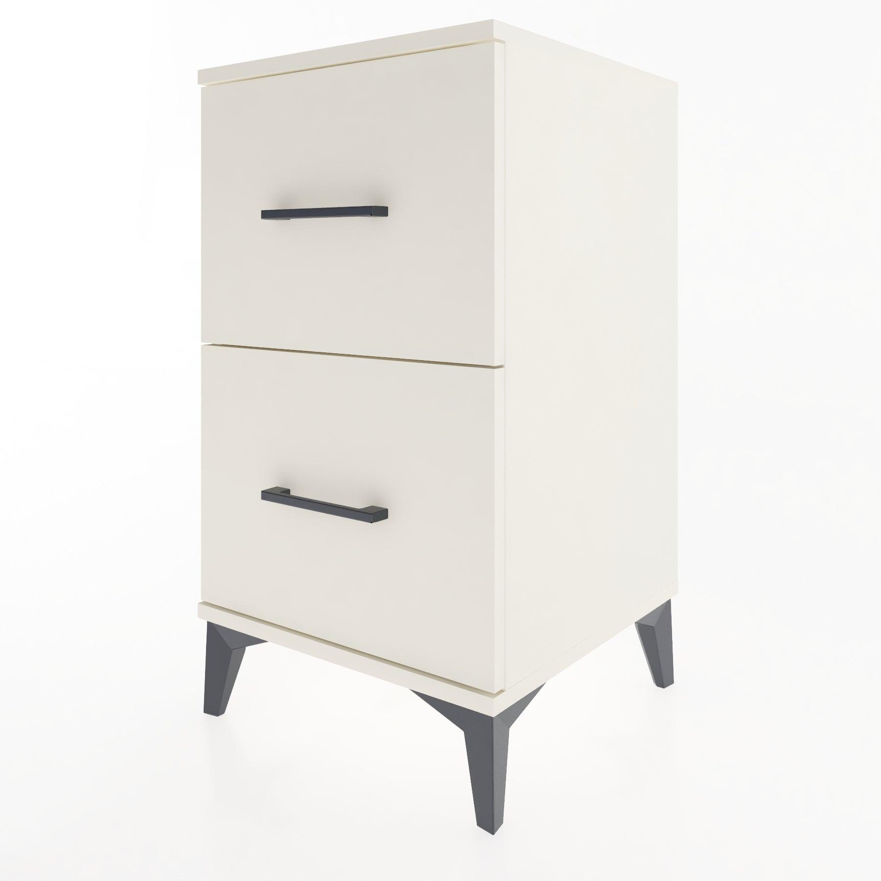 Woodntry Modular Nightstand Moonstone 44x44x68 cm Drawer C7-1