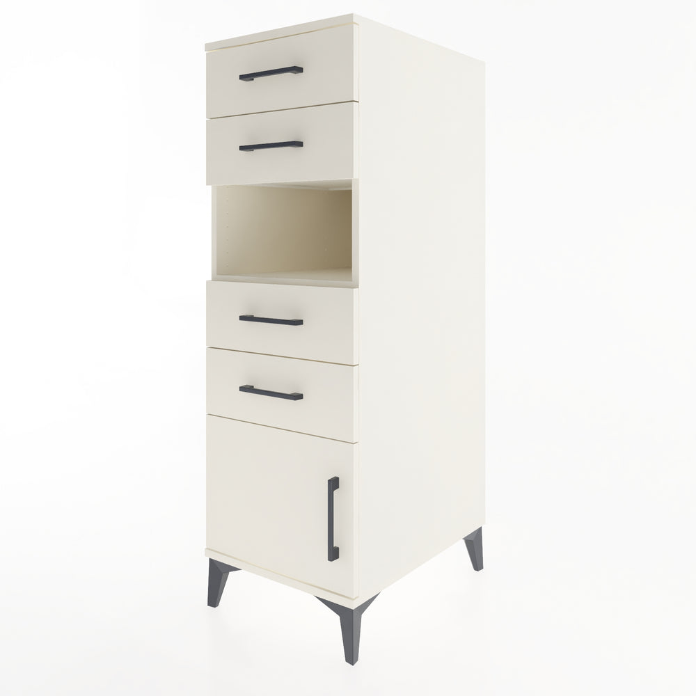 Woodntry Modüler Dolap Aytaşı 44x59x122 cm Fonksiyonel F57-1