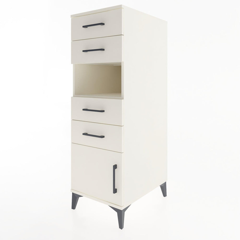 Woodntry Modüler Dolap Aytaşı 44x59x122 cm Fonksiyonel F7-1