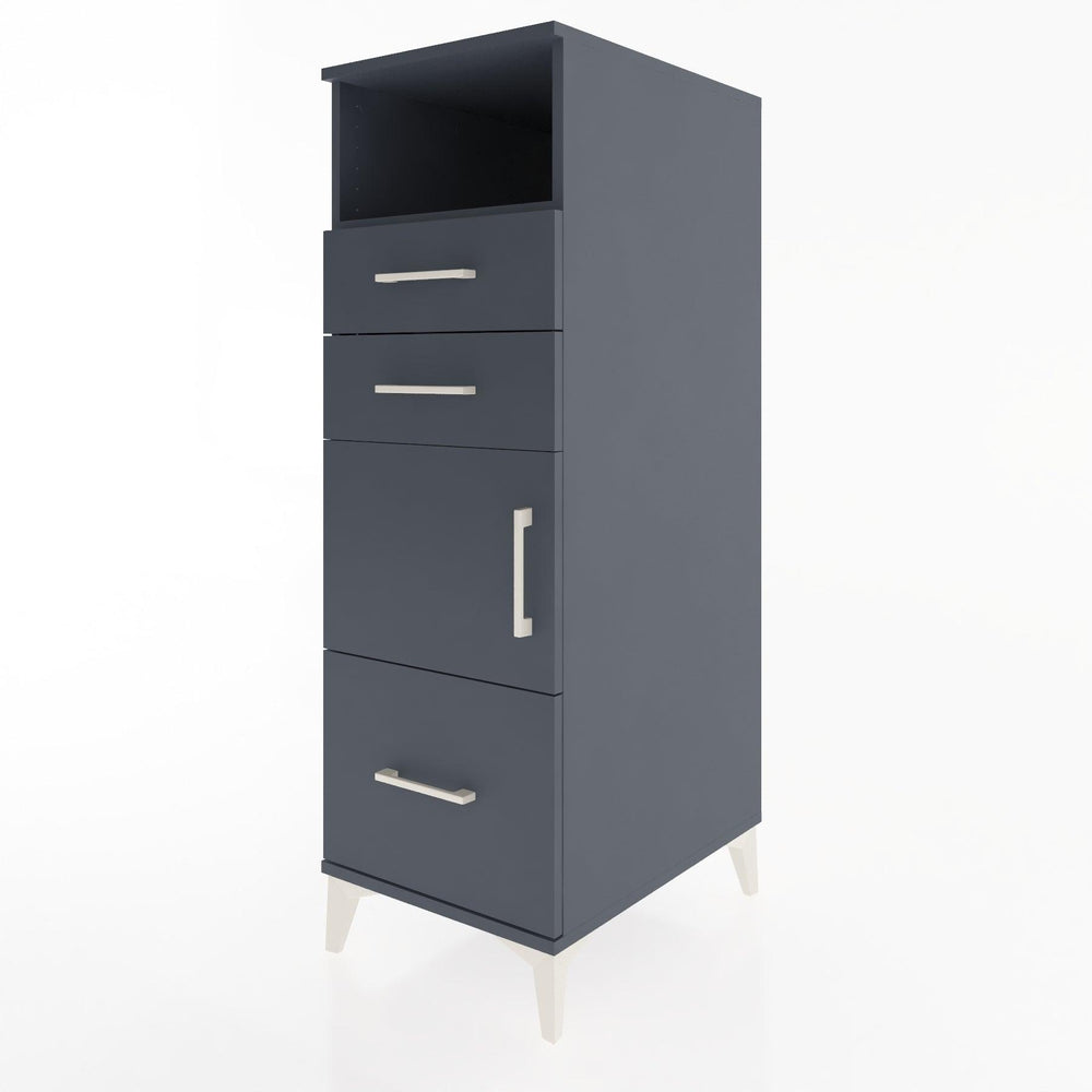 Woodntry Modular Cabinet Anthracite 44x59x122 cm Functional F107-2